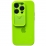 Silicone Case TPU Camera iPhone 12 Pro Party Green