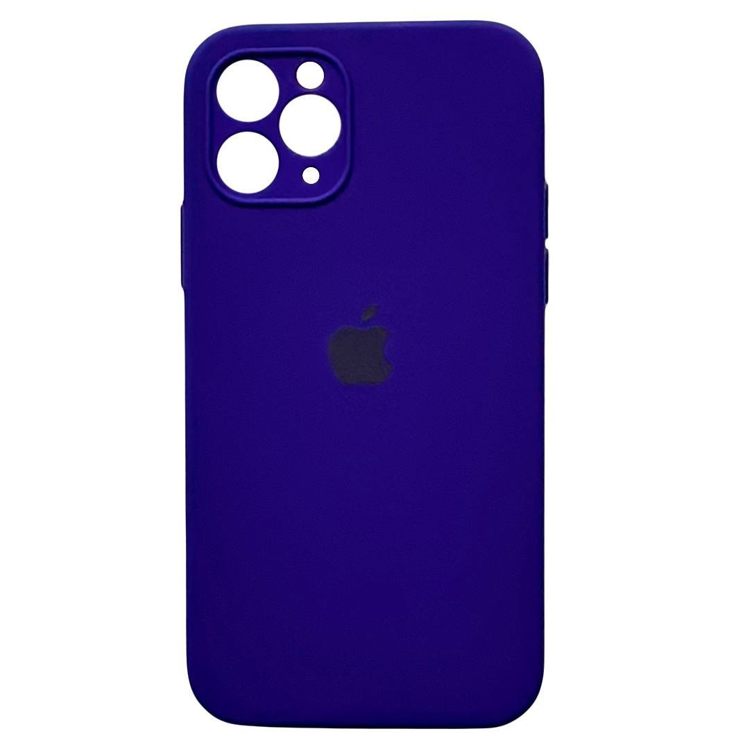 Silicone Case Square iPhone 11 Ultra Violet (36) - 1