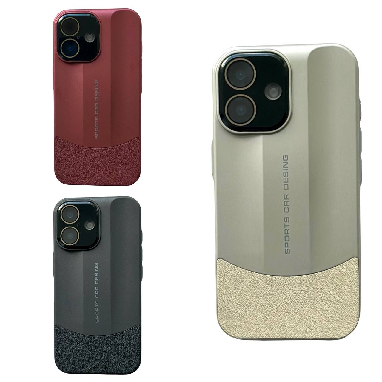 Sports Car Case iPhone 16 Gold - 2