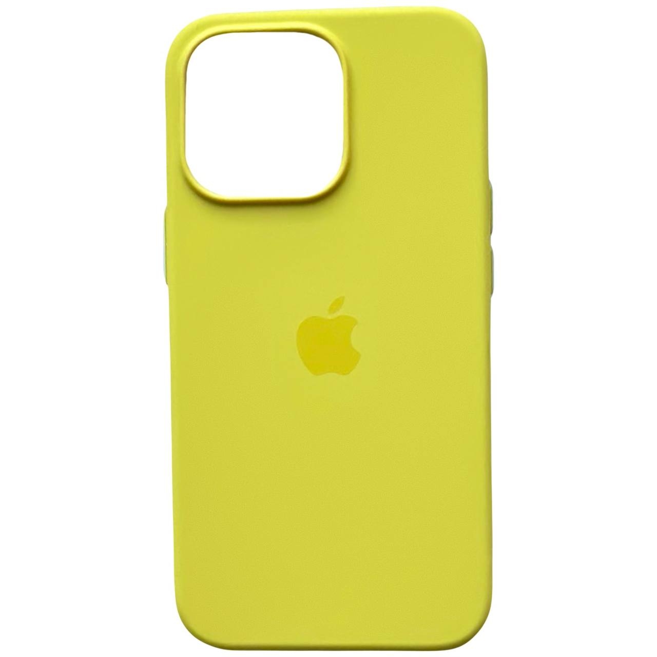 Silicone Case Original MagSafe iPhone 13 Pro Lemon Zest - 3
