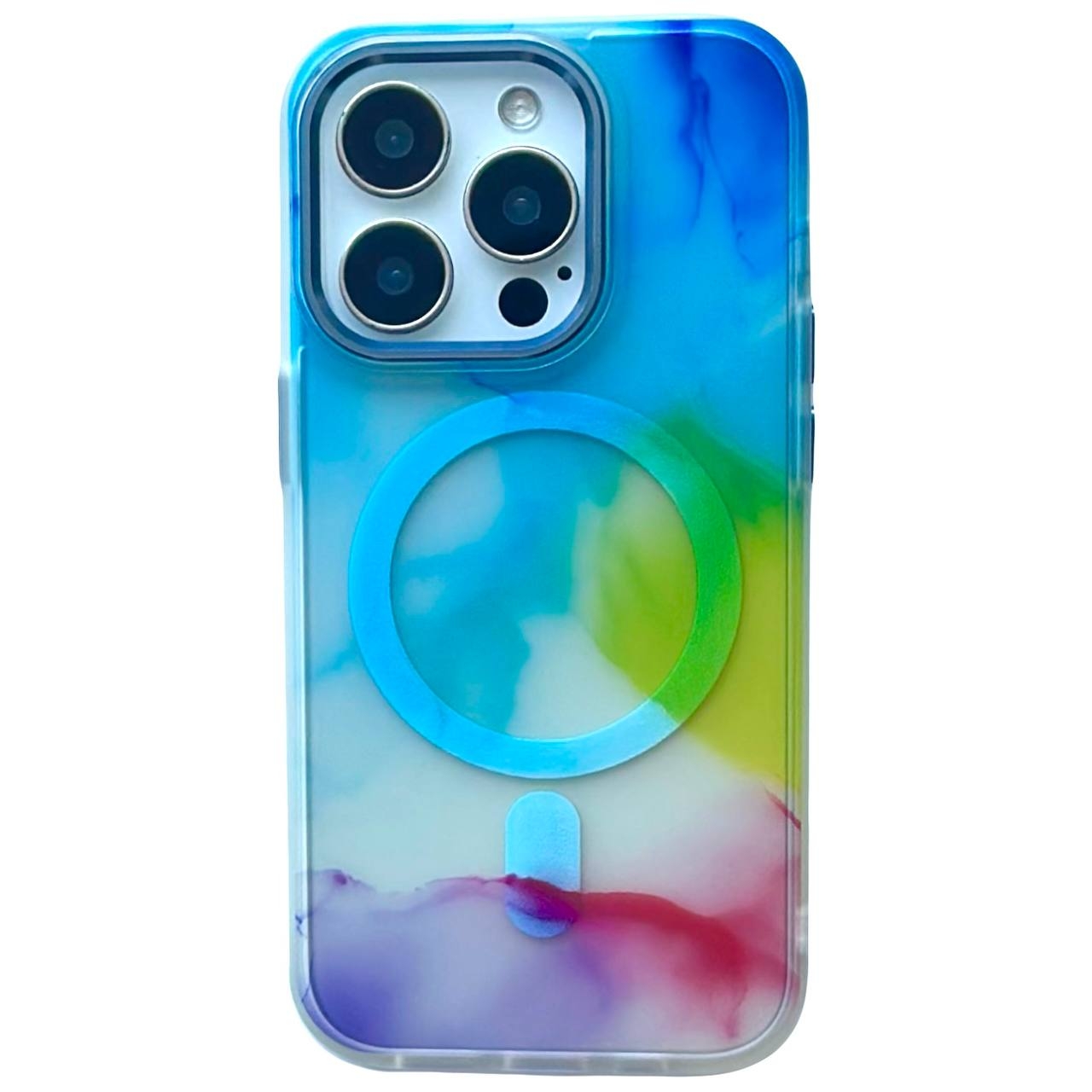 TPU Colorful MagSafe iPhone 13 Pro Green - 1