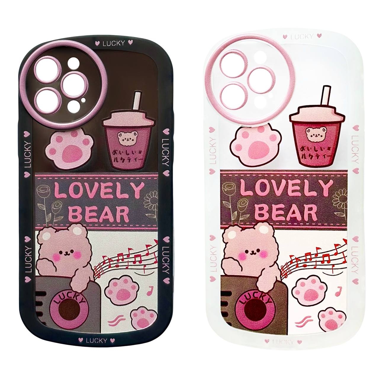 Lovely Bear iPhone 13 Pro Black - 2