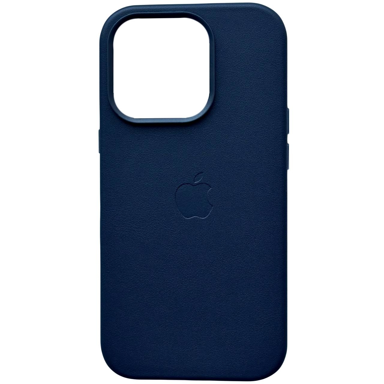 Leather Case (MagSafe) iPhone 14 Pro Midnight Blue - 4