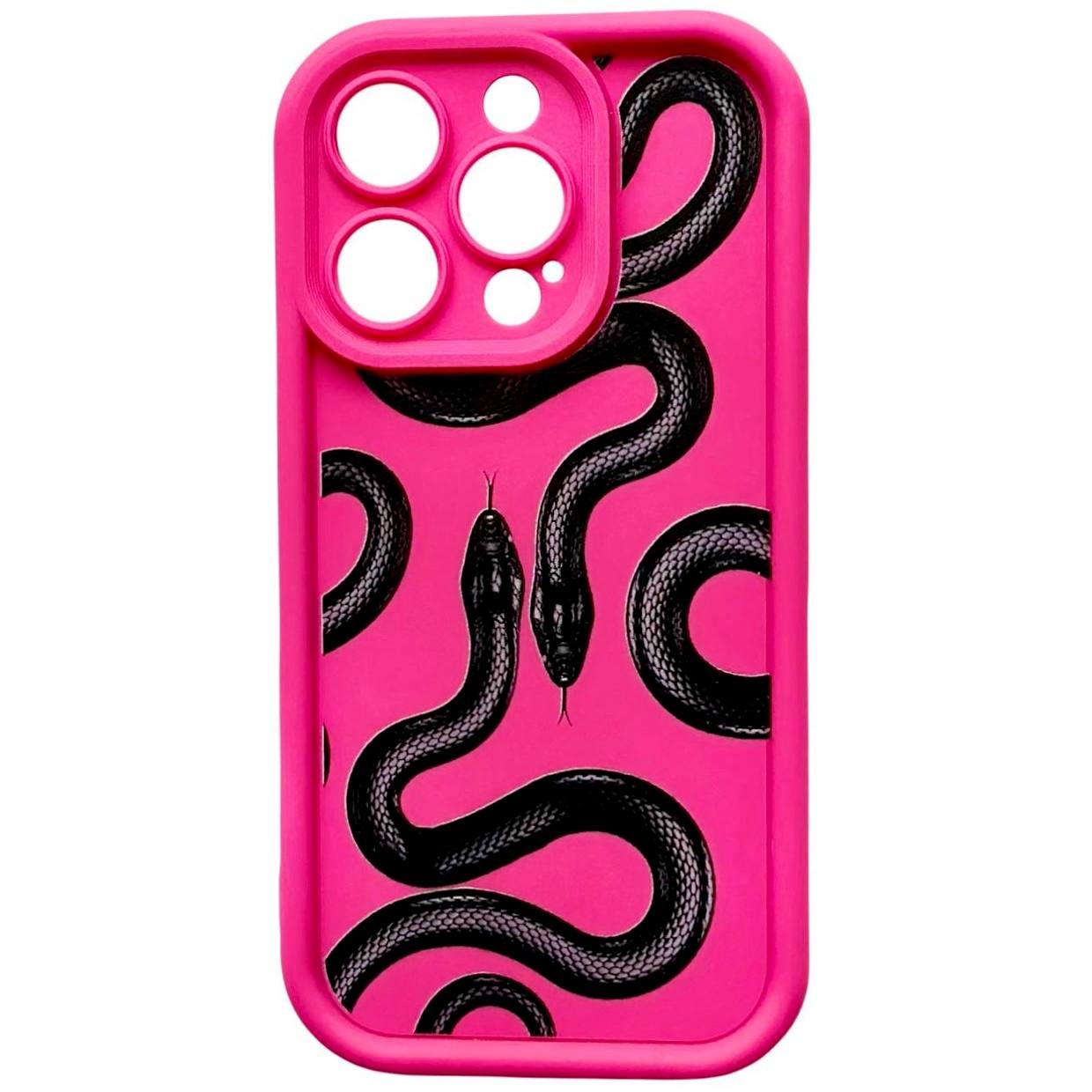 TPU Snake iPhone Xr Pink - 1