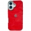 Velour Case iPhone 16 Red