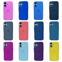 Silicone Case Original MagSafe iPhone 16 Black