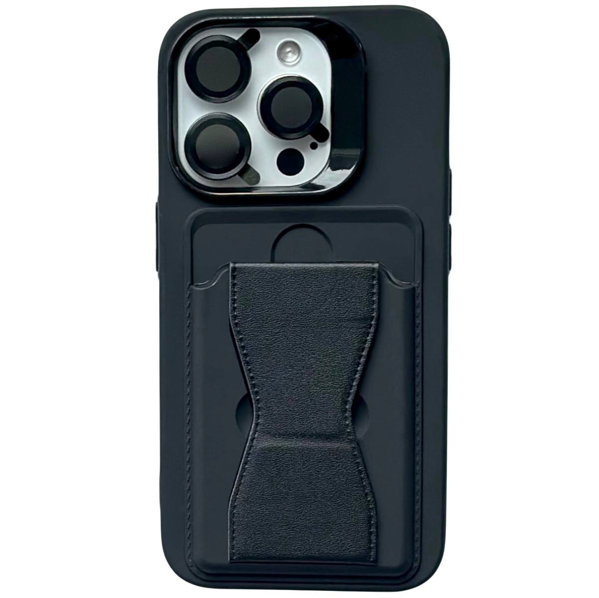 Leather Card Set iPhone 14 Pro Black - 1