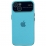 Silicone Case Lens iPhone 14 Sea Blue