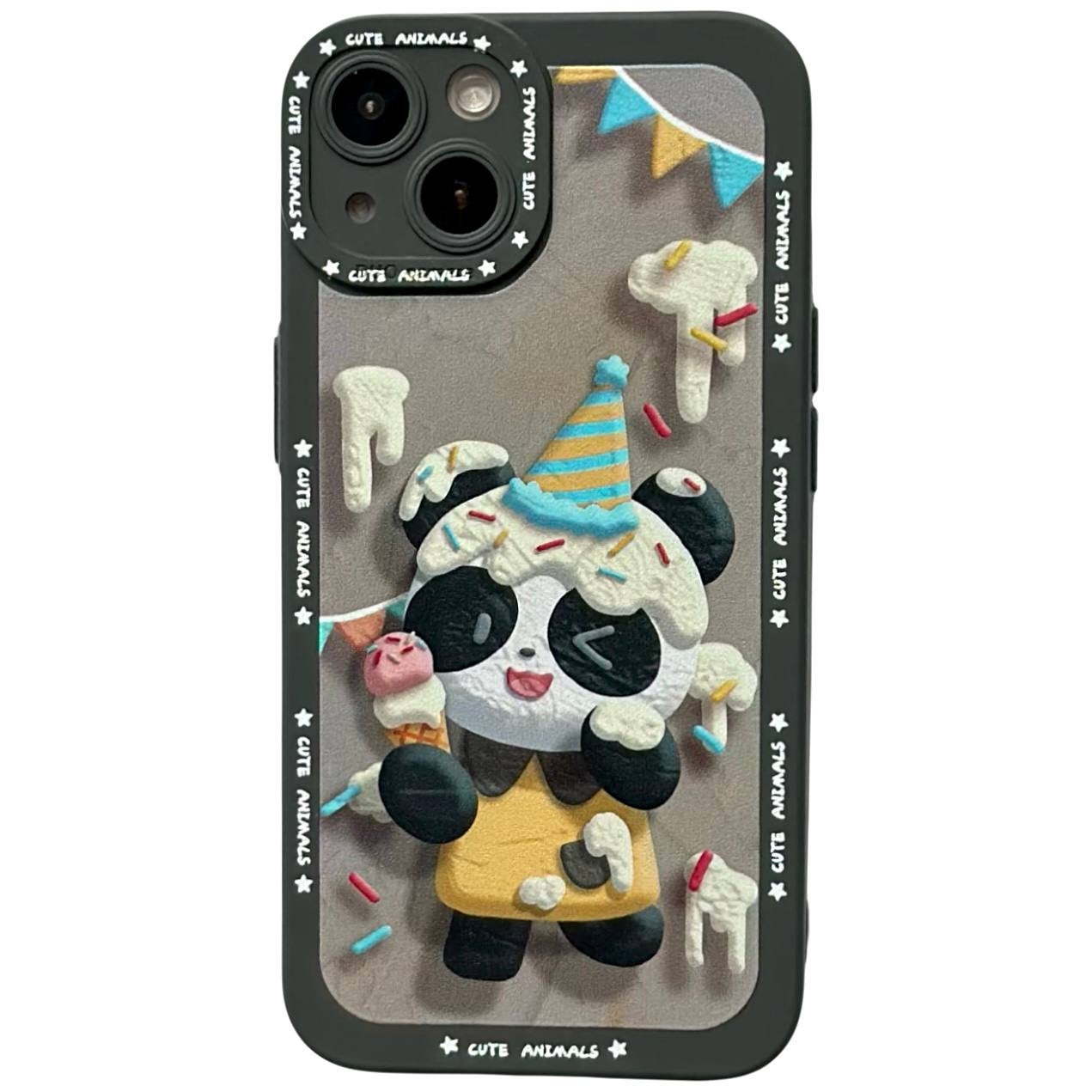 Cute Animals iPhone 13 Black - 1