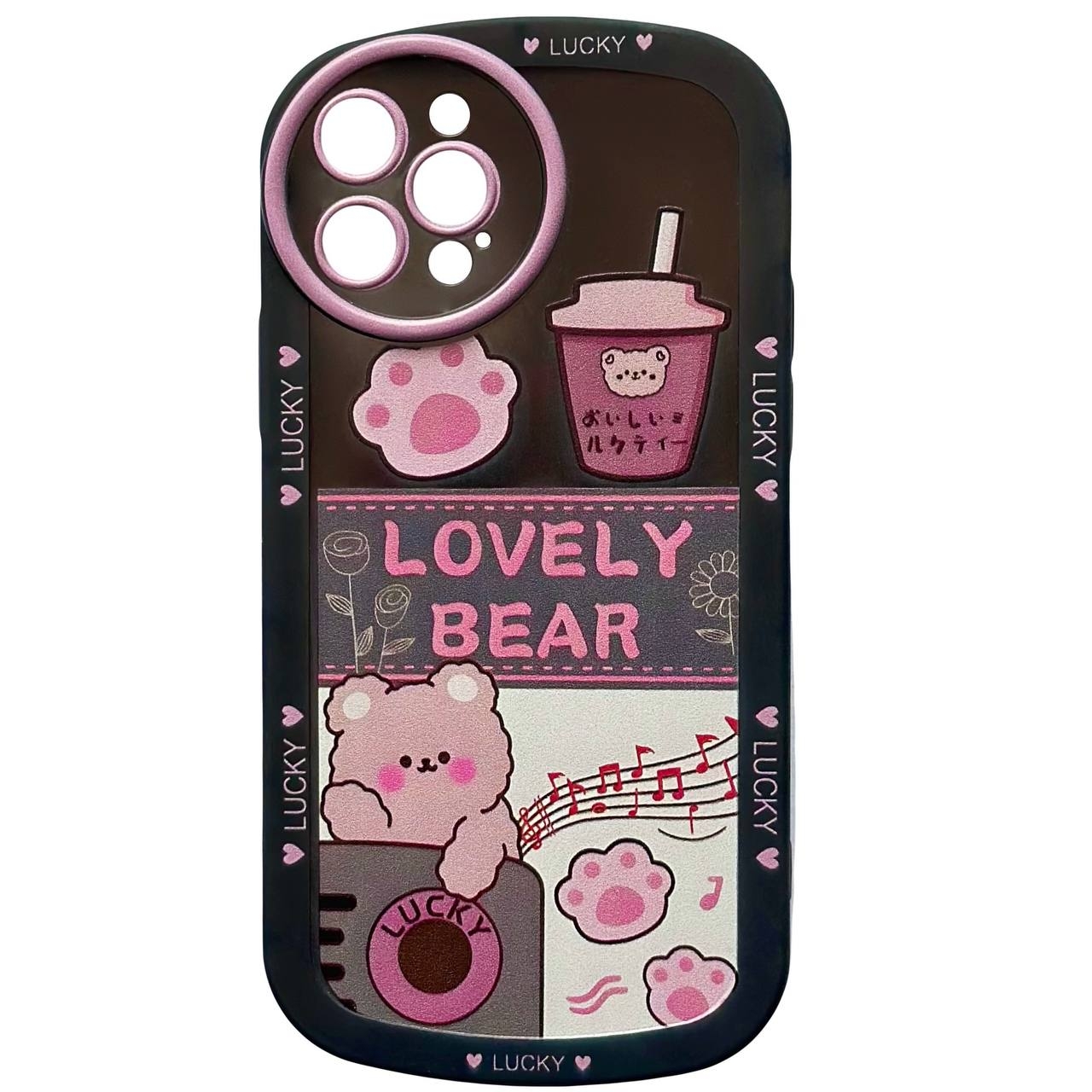 Lovely Bear iPhone 13 Pro Black - 1