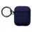 AirPods 1/2 Silicone Carbon Case Deep Purple