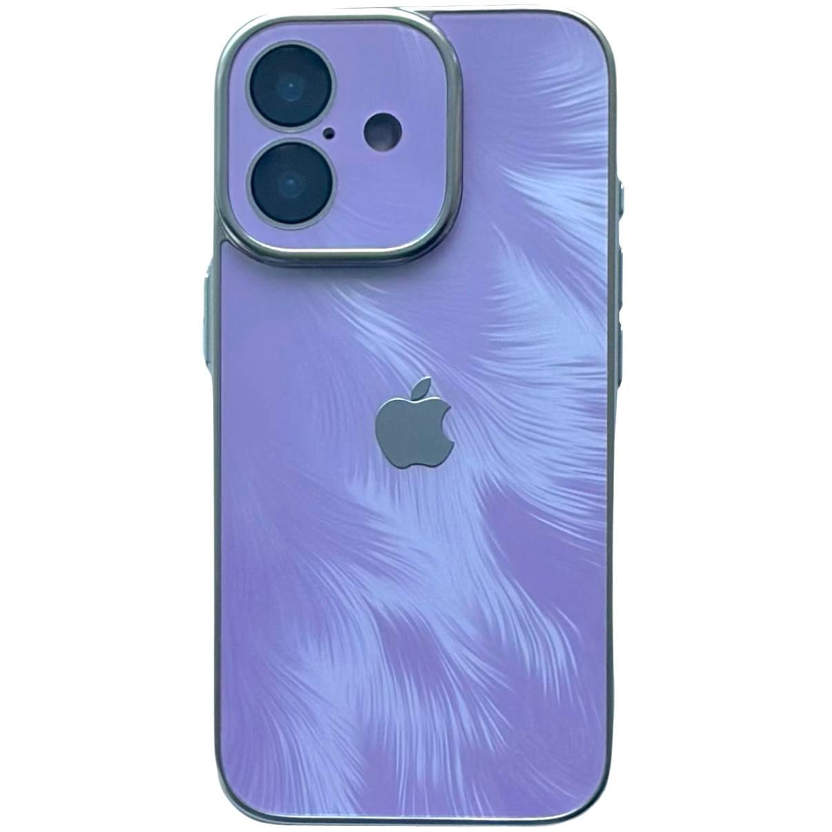 TPU Snowflake iPhone 16 Violet - 1