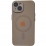 Silicone Metal Buttons Magsafe iPhone 15 Desert
