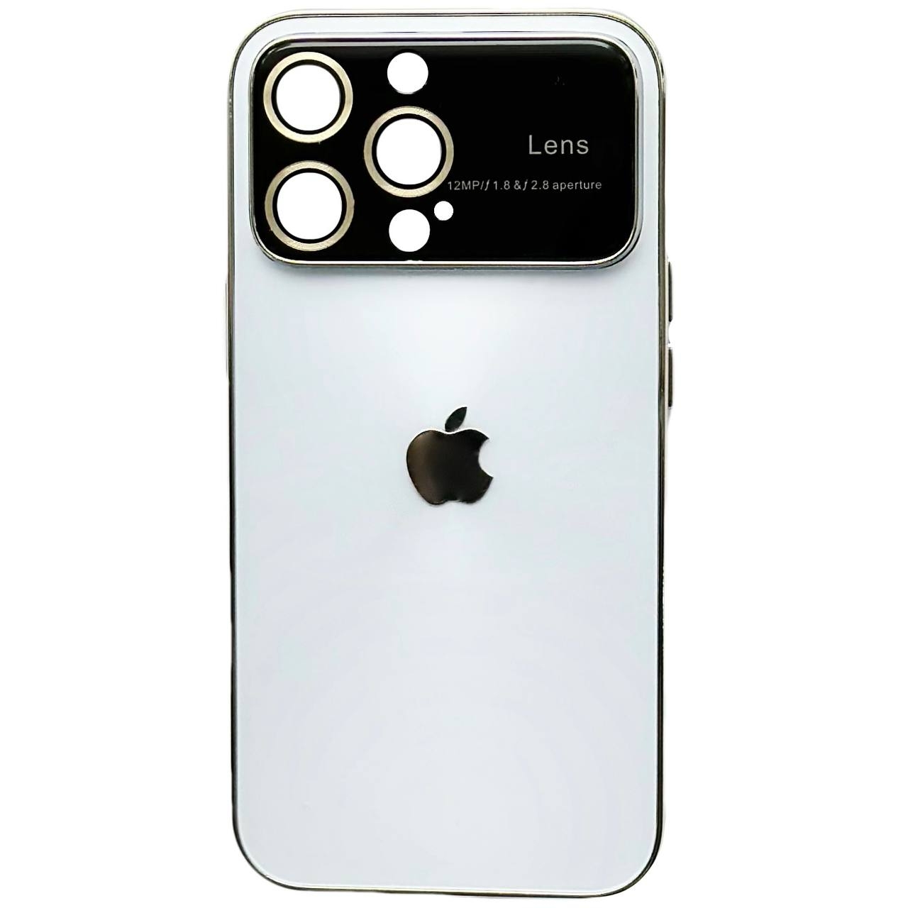 Laser Glass Lens iPhone 13 Pro Max White - 3