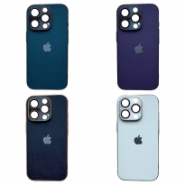 Leather Logo Case iPhone 16 White