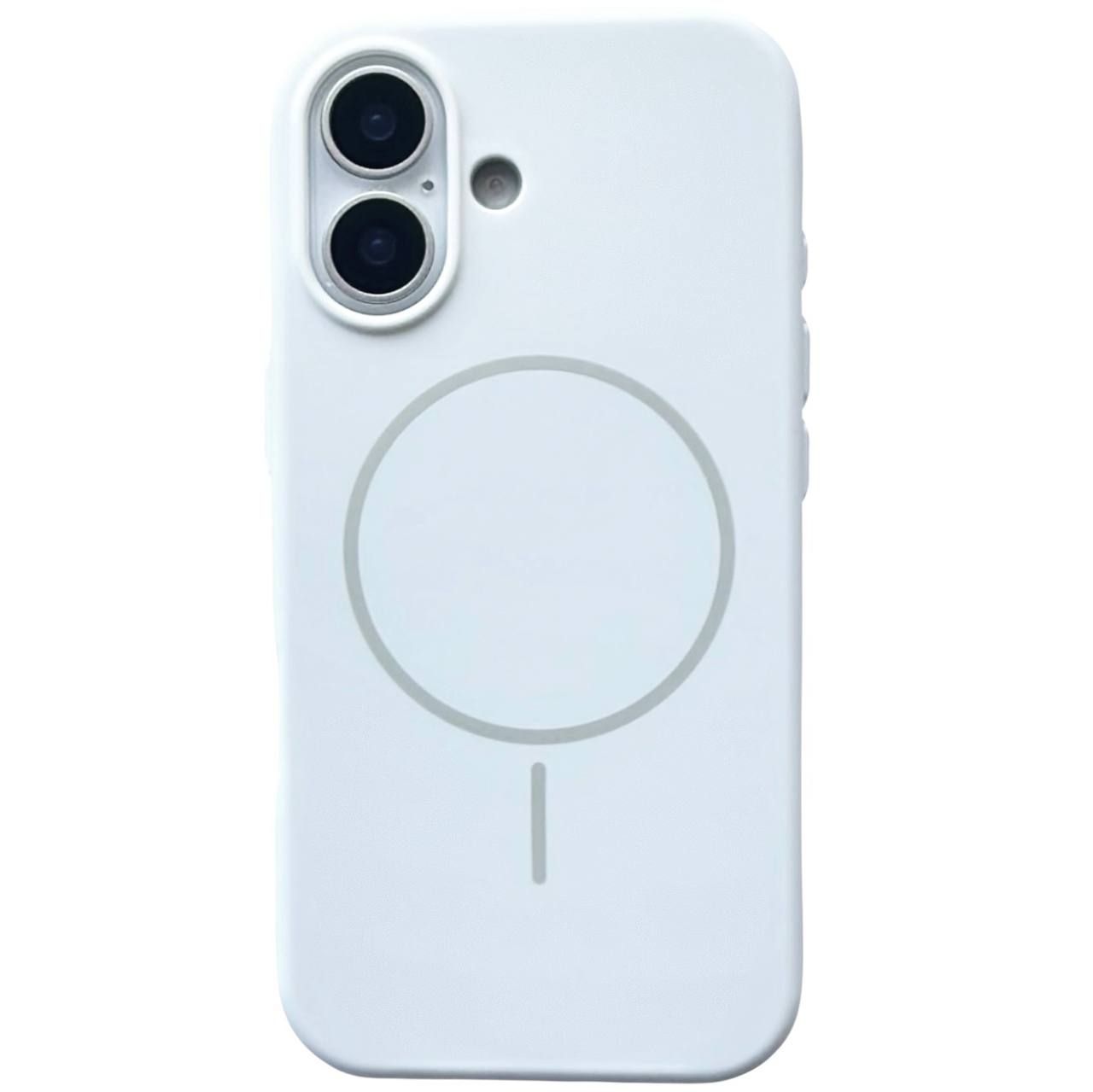 Silicone Case Slim Magsafe iPhone 17 White - 1