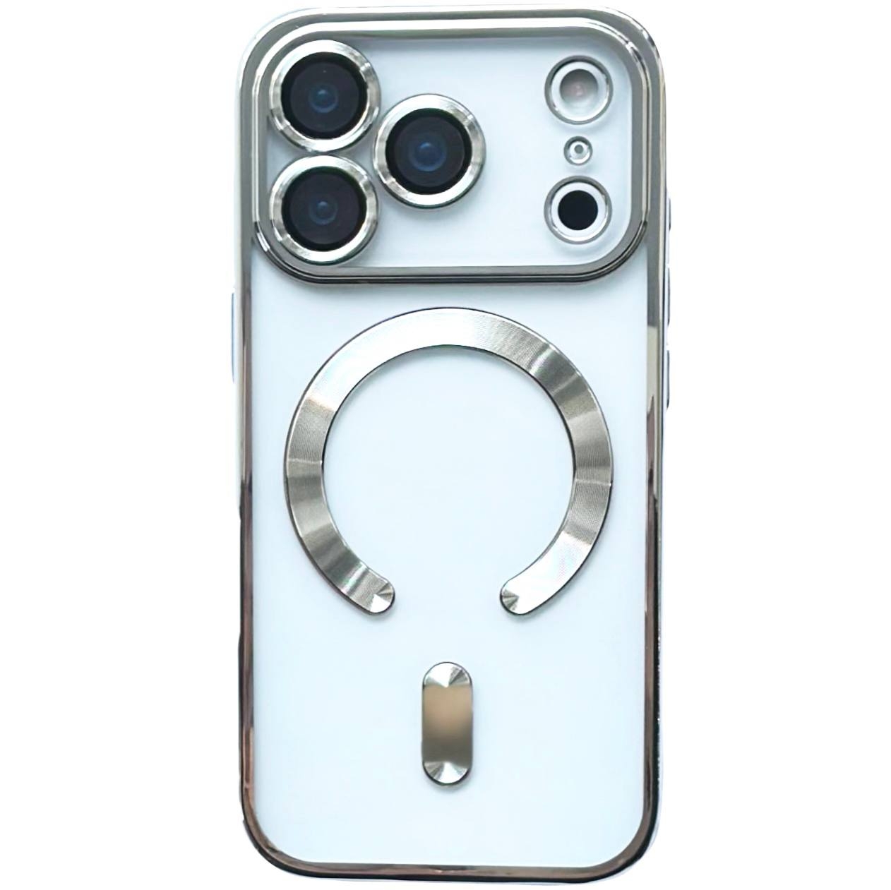 TPU Shining with MagSafe iPhone 17 Pro Silver - 1