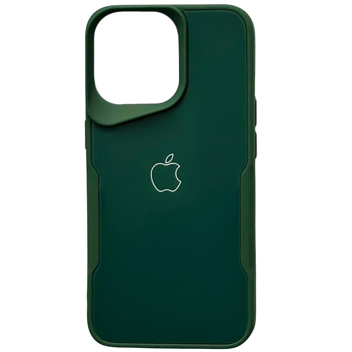 Glossy Glass Logo iPhone 15 Plus Green - 3