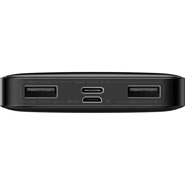 Baseus PowerBank Bipow Digital Display 10000mAh 15W Black - 2