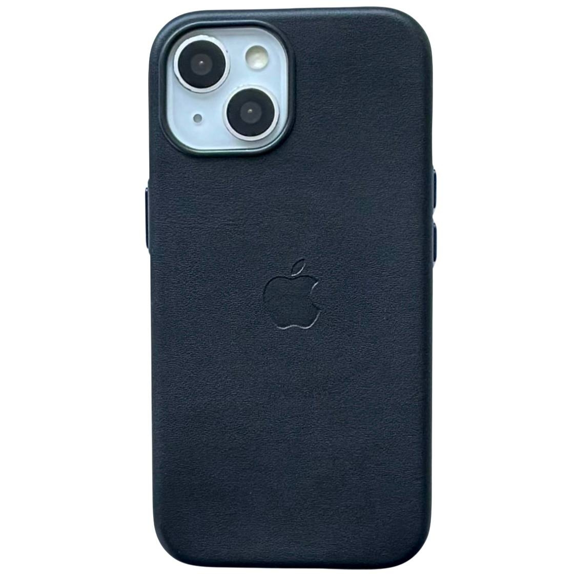 Leather Case (MagSafe) iPhone 15 Black - 1