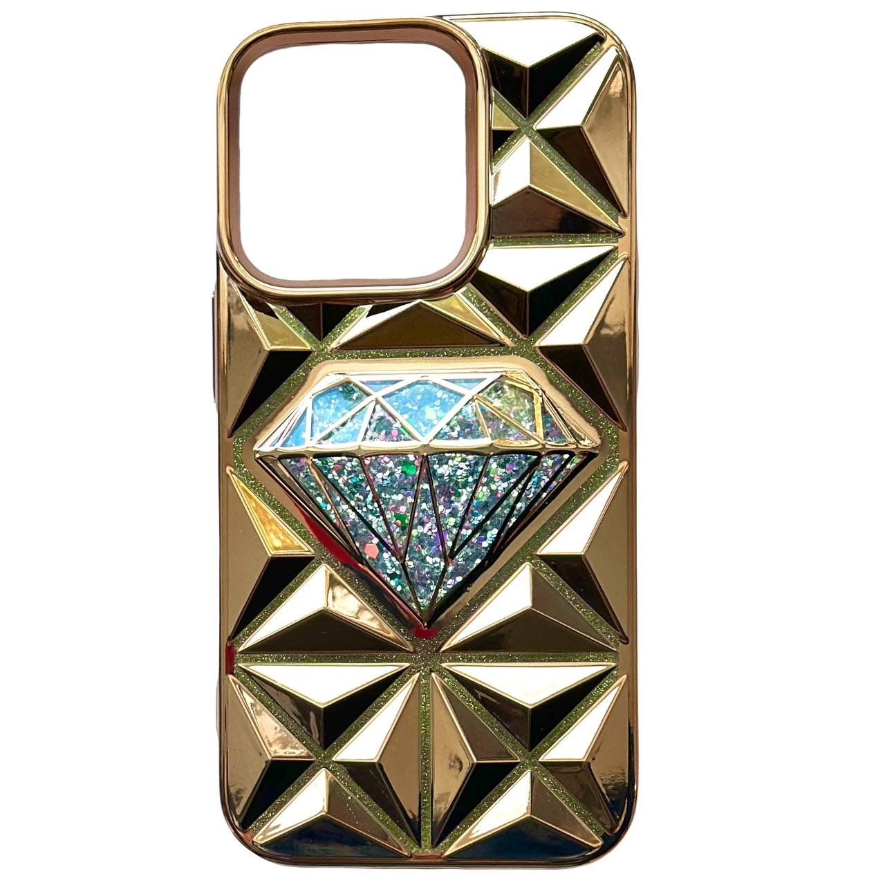 Diamond Liquid iPhone 13 Gold - 1