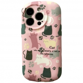 Pink Cat Camera Protection iPhone 12 Pro Max