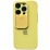 Silicone Case TPU Camera iPhone 12 Pro Yellow