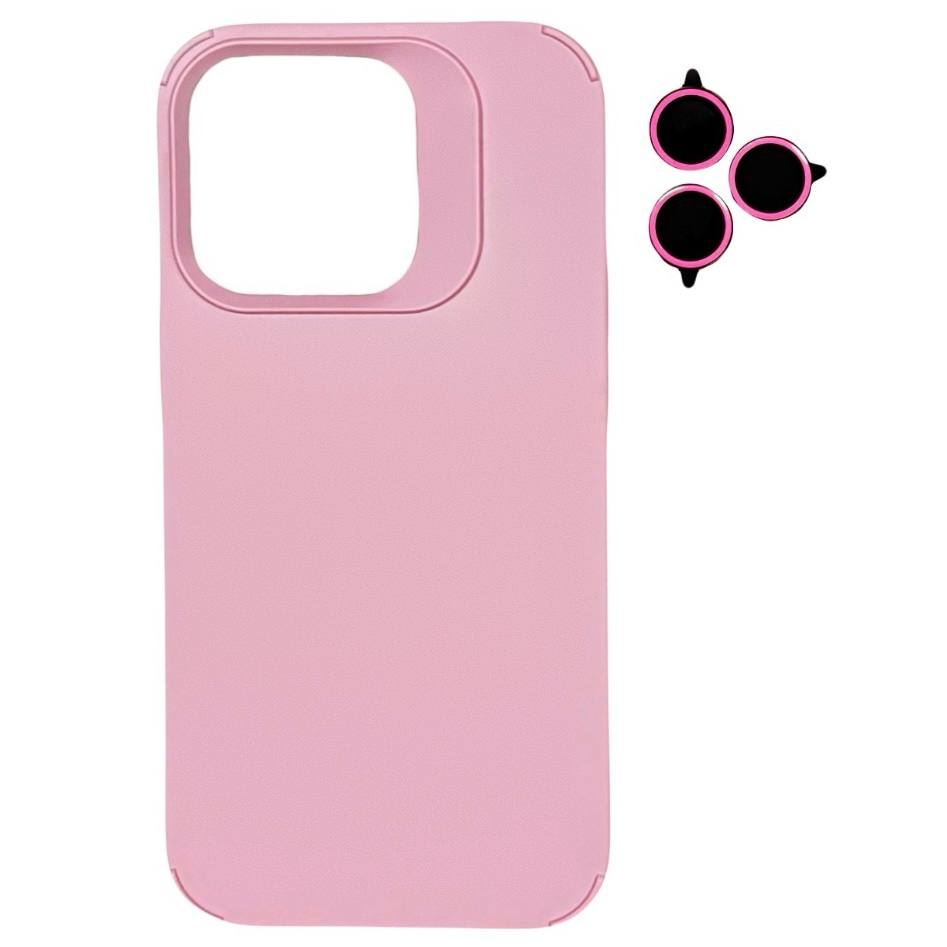 Silicone with Set iPhone 14 Cotton Candy - 3