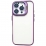 Crystal Case + Lens Set iPhone 13 Pro Deep Purple
