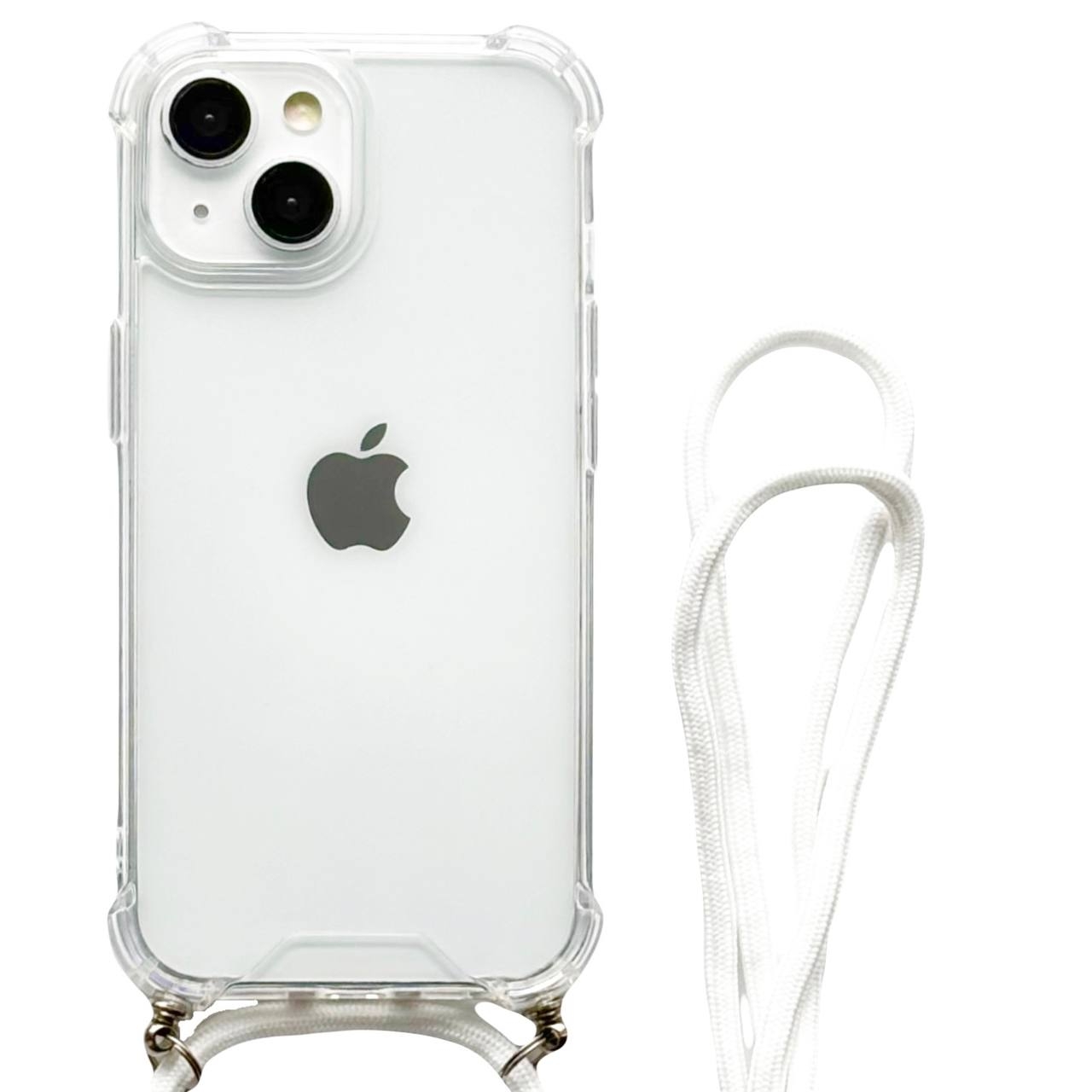 Edge+Lanyard iPhone 15 White - 1