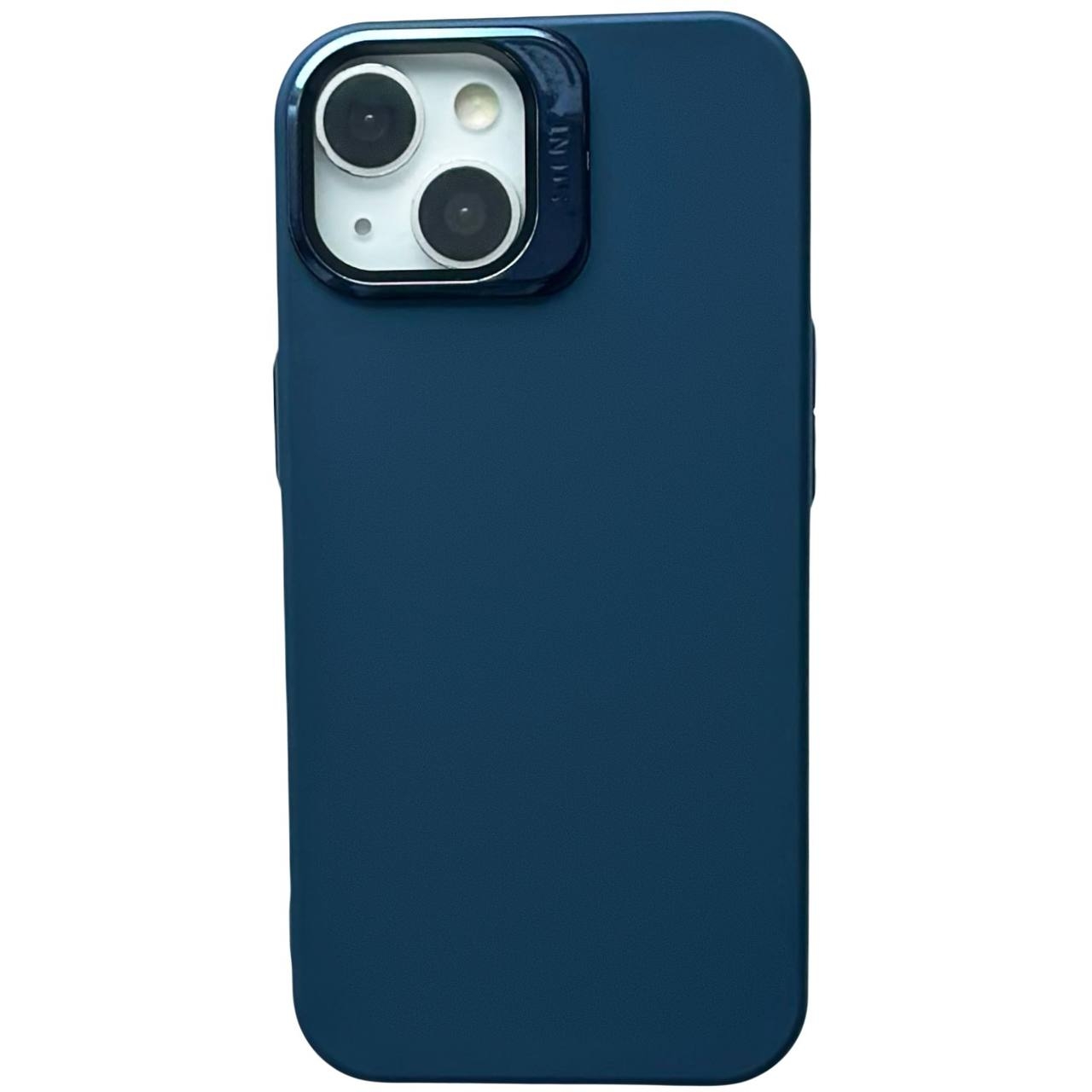 Matte Camera Stand iPhone 14 Midnight Blue - 1