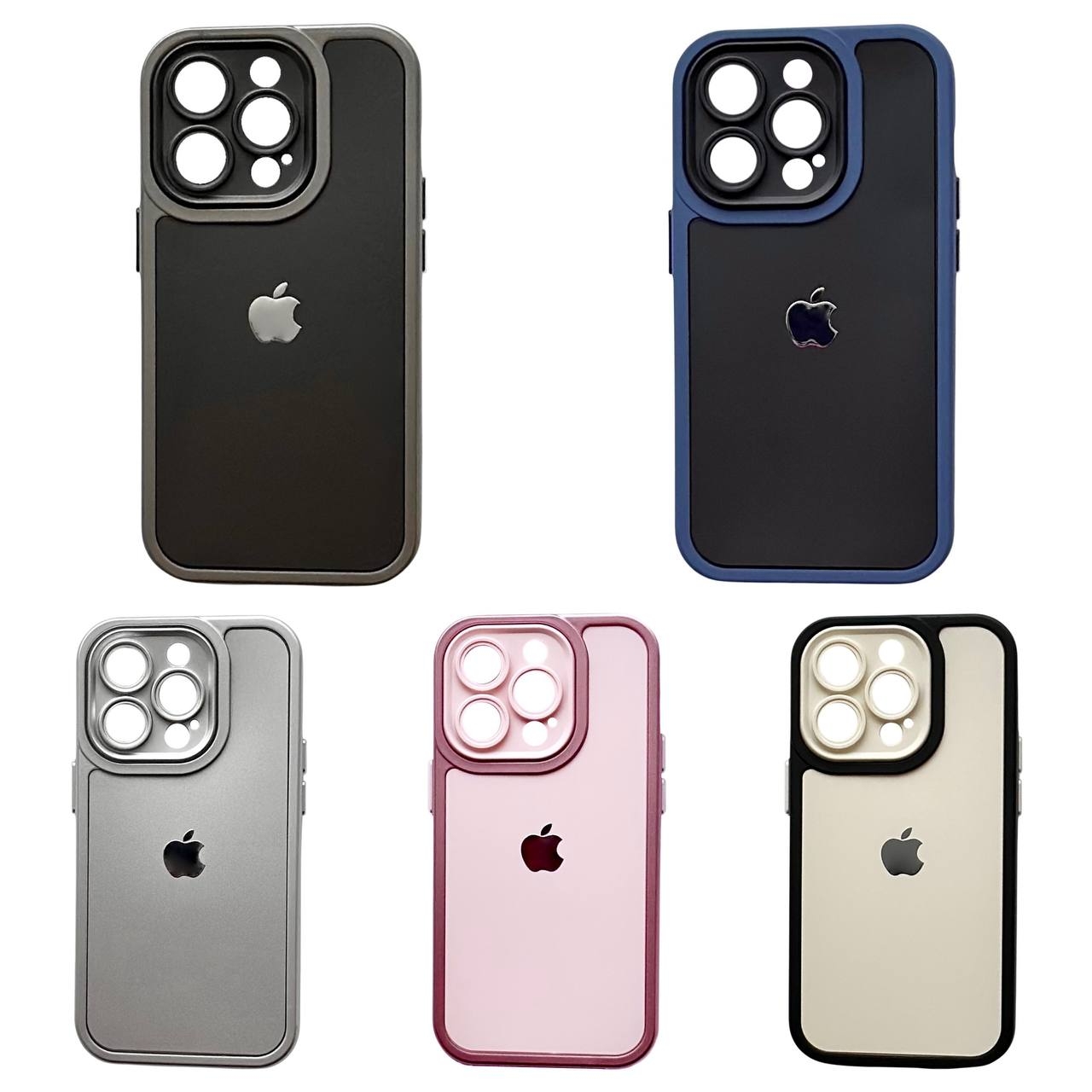 Matte Silicone Logo iPhone 14 Pro Max White - 4