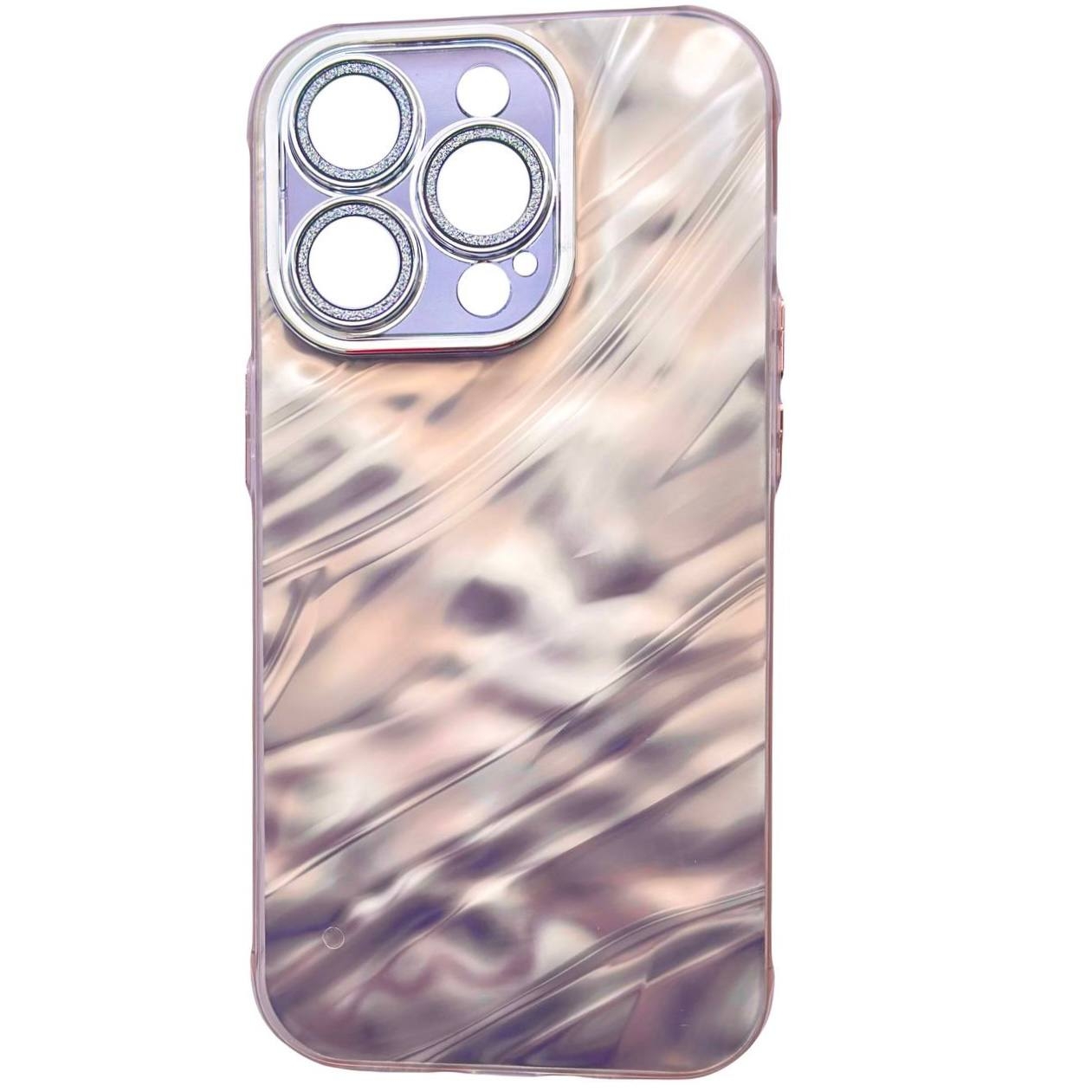 Crumpled Case iPhone 14 Pink - 1