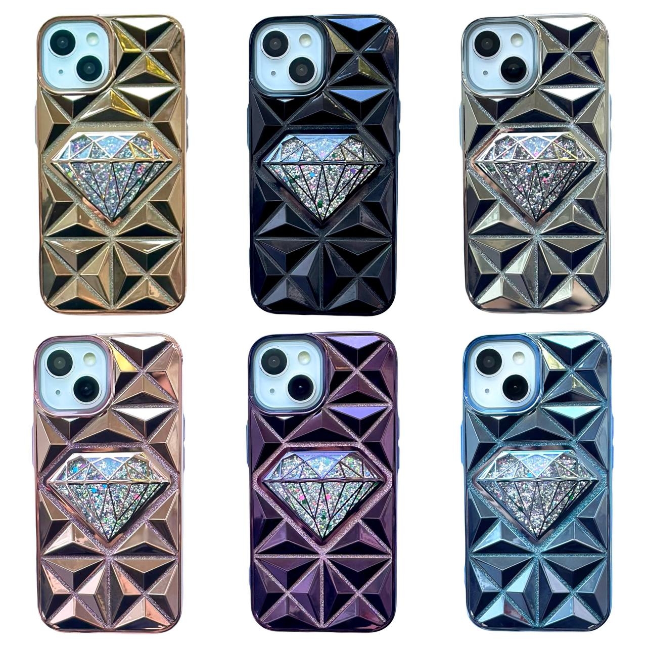Diamond Liquid iPhone 15 Deep Purple - 2