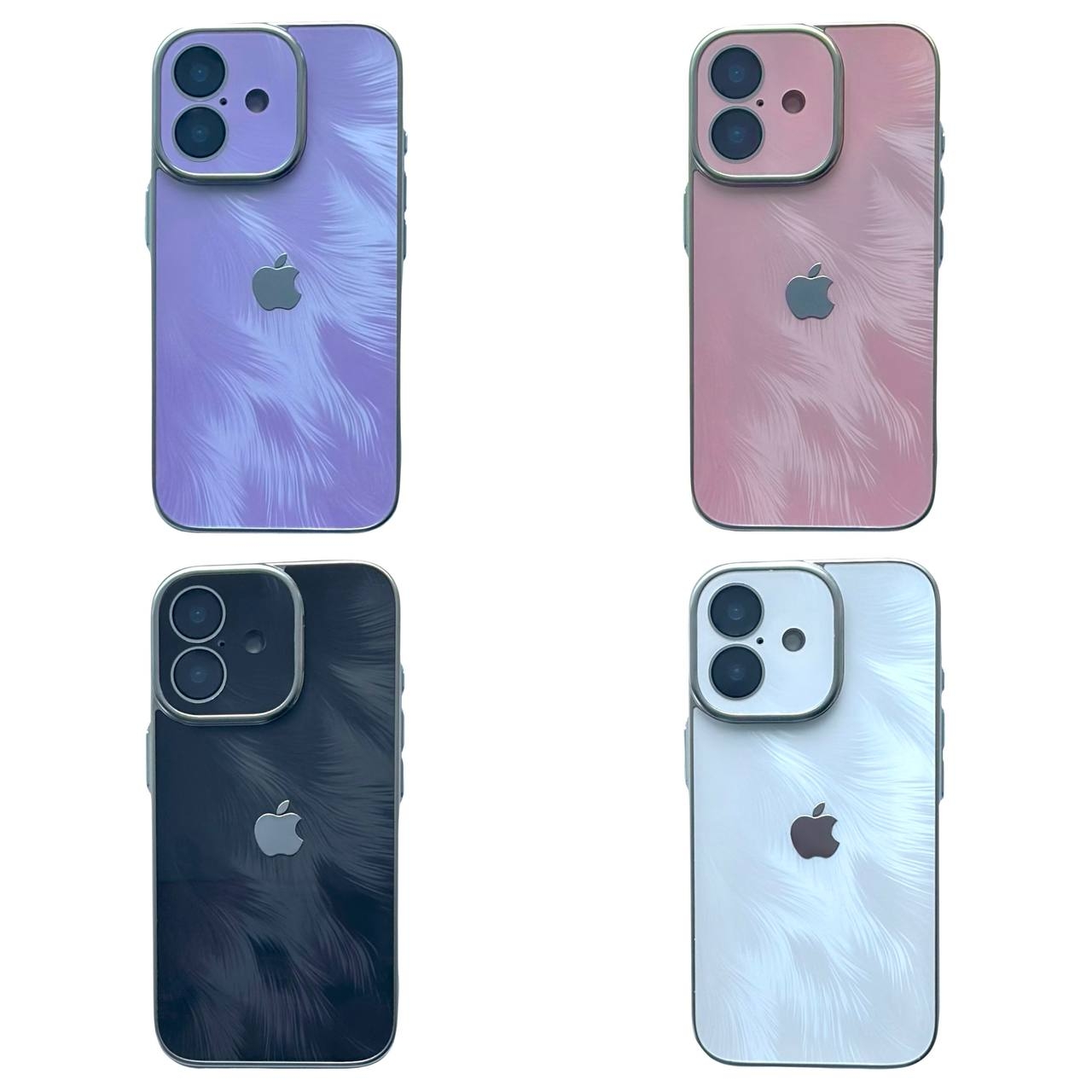 TPU Snowflake iPhone 16 Violet - 2