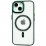 Crystal Case MagSafe iPhone 13 Green