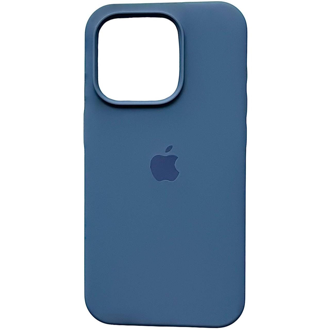 Silicone Case Full iPhone 15 Pro Alaskan Blue (60) - 1