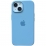 Silicone Case Original MagSafe iPhone 15 Light Blue
