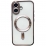 TPU Shining with MagSafe iPhone 16 Rose Gold