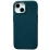 Leather Case Textured Magsafe iPhone 13 Dark Green