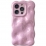 Lack Crumpled iPhone 14 Pro Max Pink