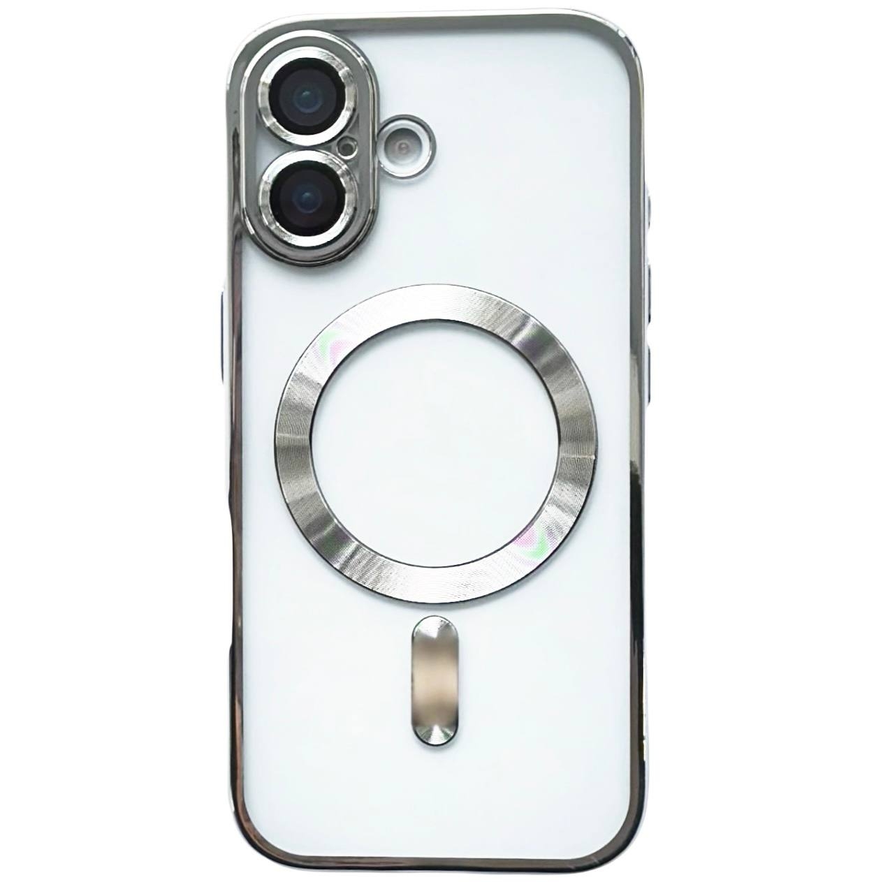 TPU Shining with MagSafe iPhone 17 Silver - 1