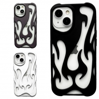 TPU Flame iPhone 13 Black