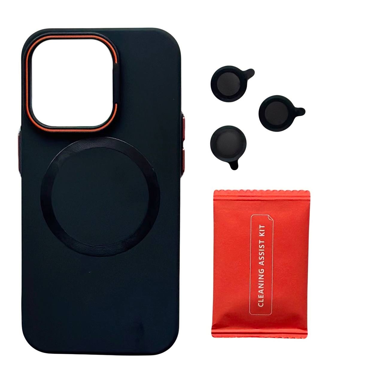 Camera Stand Lens iPhone 15 Black - 3