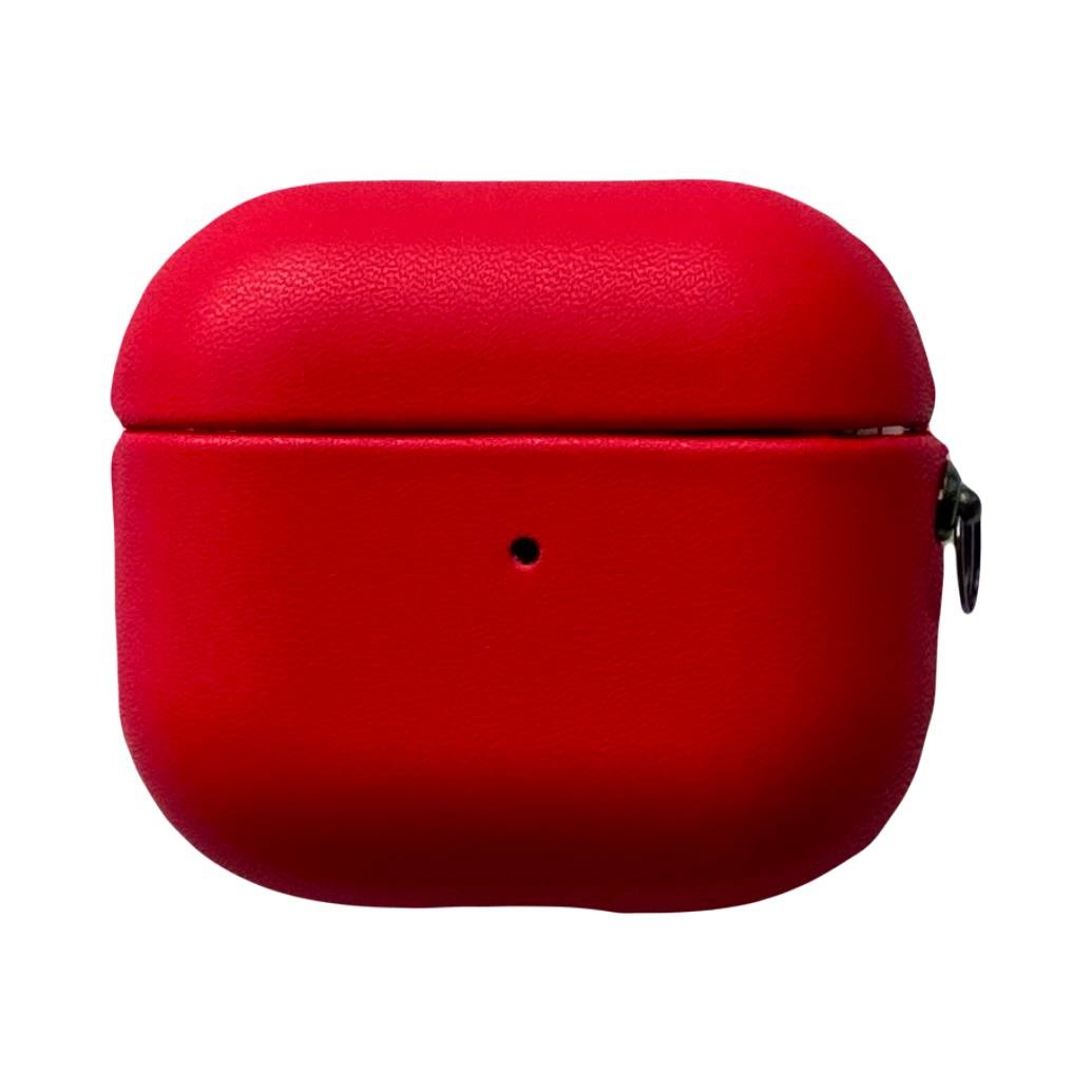 AirPods 3 Leather Case Red - 1