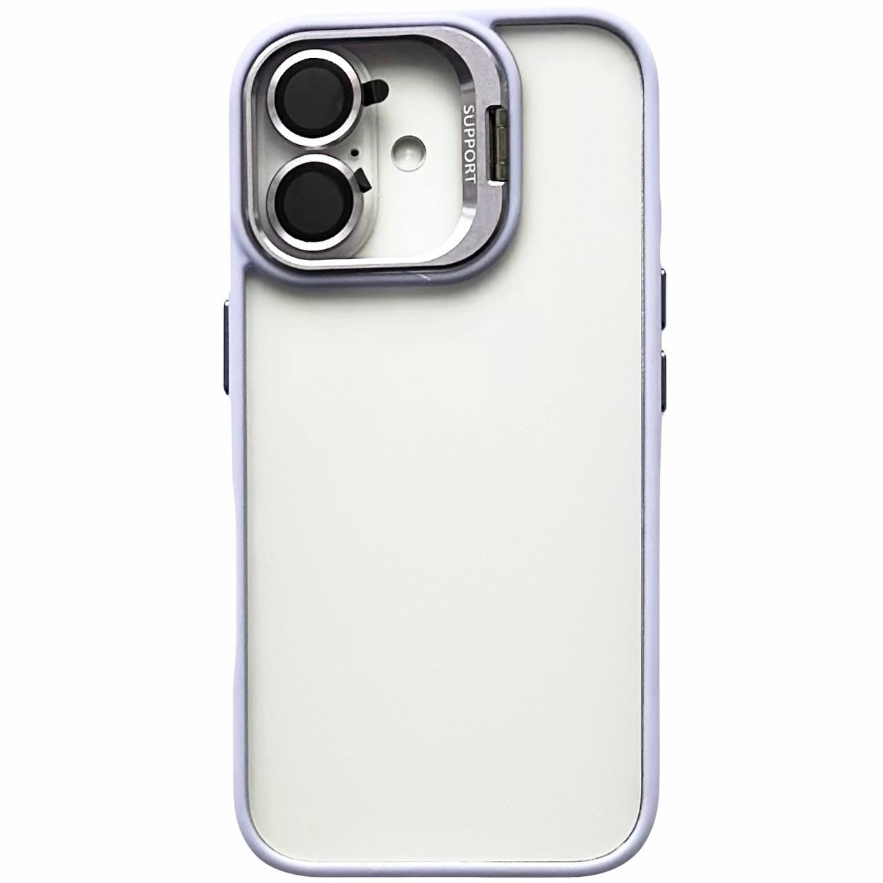 Crystal Case + Lens Set iPhone 16 Plus Violet - 1
