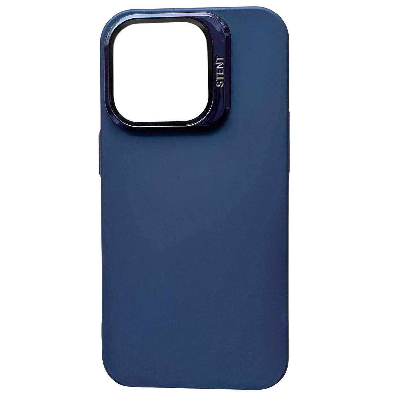 Matte Camera Stand iPhone 14 Midnight Blue - 3