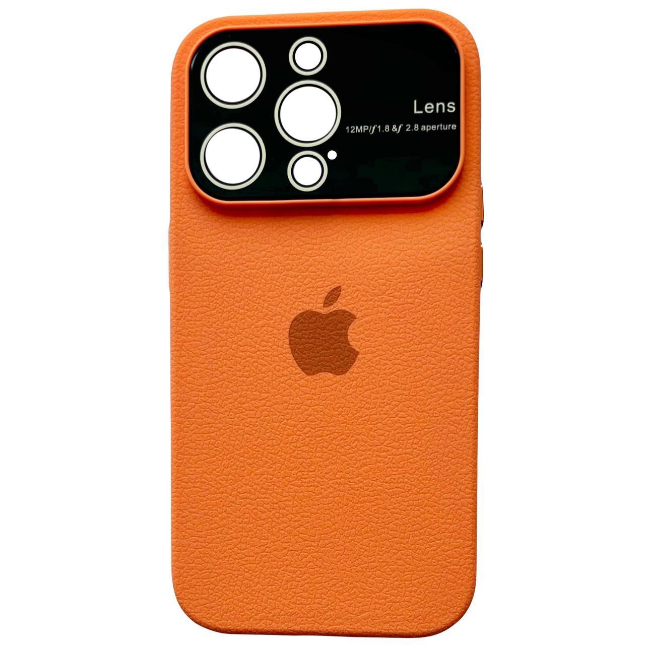 Silicone Case Lens iPhone 11 Orange - 1