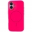 Silicone Case Slim Magsafe iPhone 16 Plus Rose