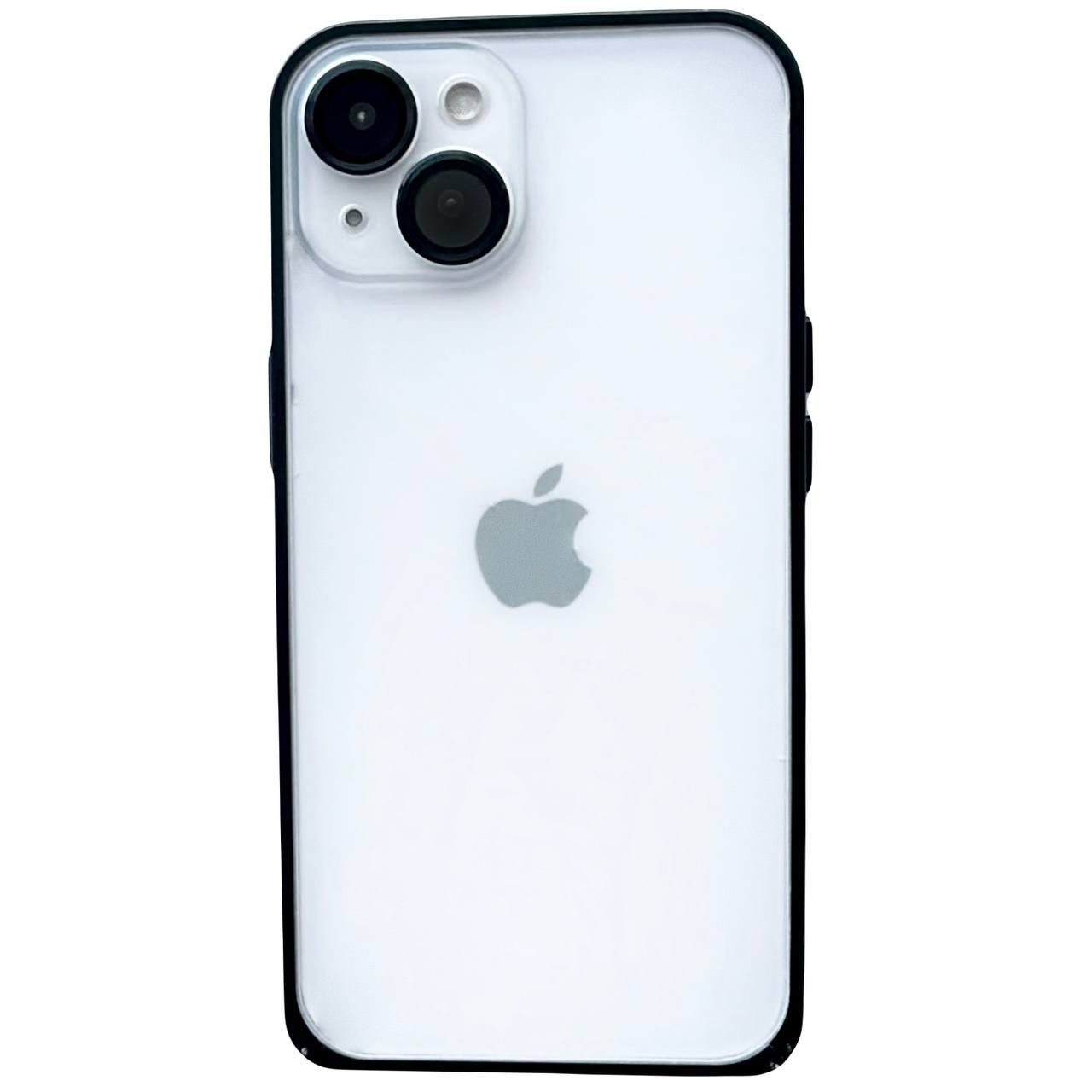 Square Metal Frame iPhone 14 Black - 1